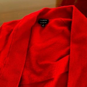 Red Talbots sweater size small